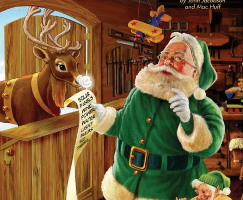 他并不是某国独创,而是不同国家的"圣诞老人传说"融合的结果.