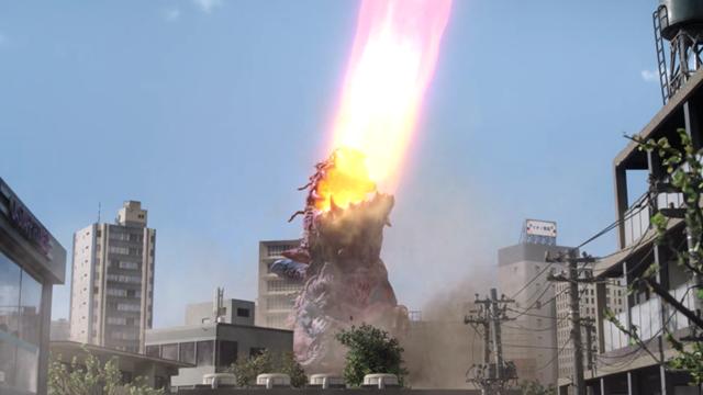 4,泰迦集束射线泰迦又战托雷基亚,从煜坤形态被打回常态,直接飞向空中