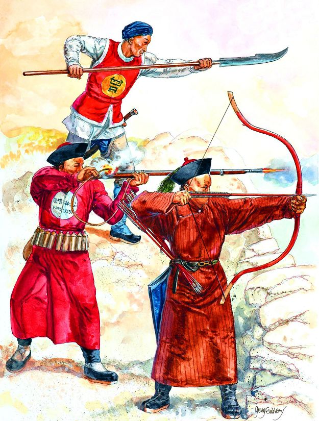 清朝八旗绿营都不行为何湘军却十分强悍