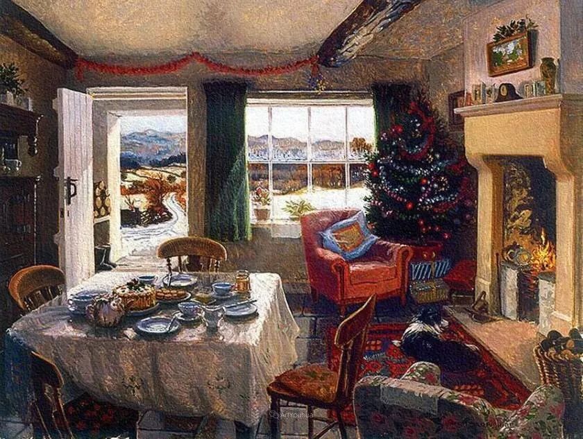 温馨的家英国画家stephenjohndarbishire