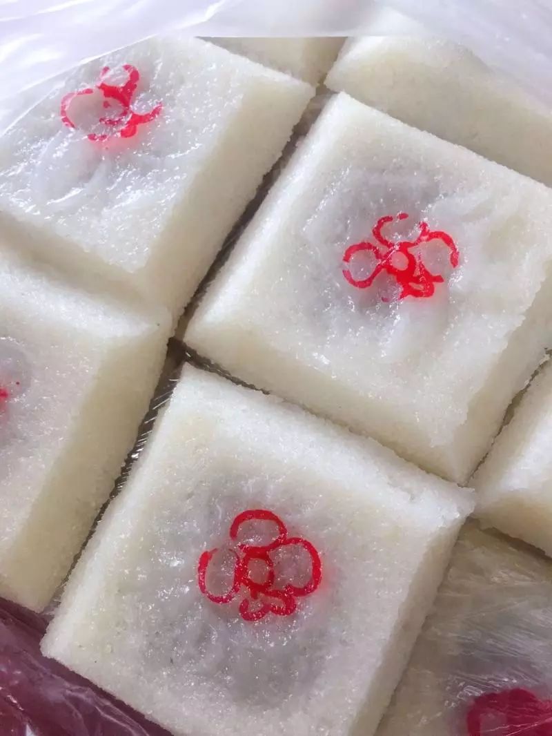 方寸间百年悠悠余味好想尝一口软糯香甜的叶榭软糕