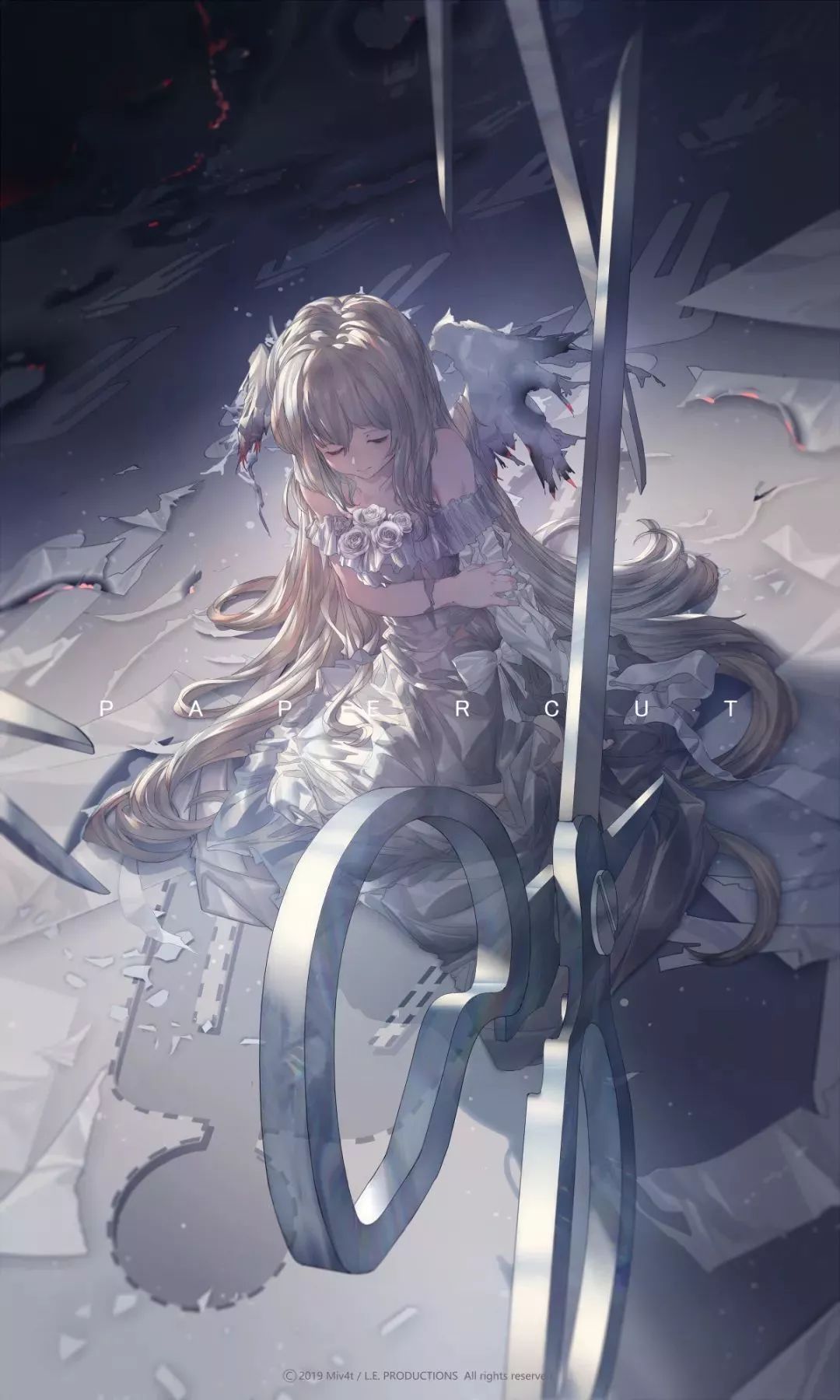 m4 miv4t除了画插画,还会做一些角色设计,相比较而言