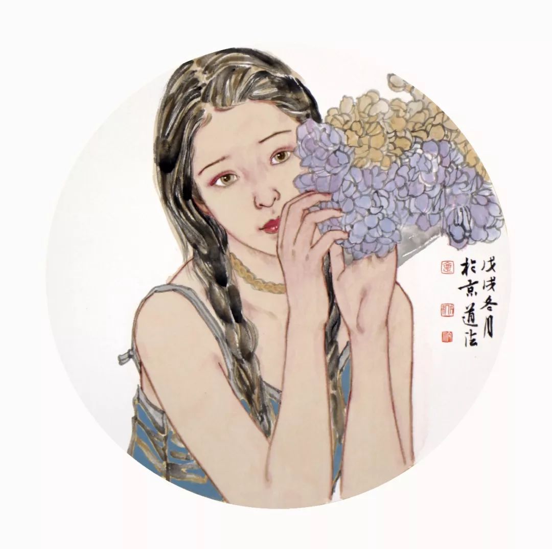 东方艺坛▎夏道法国画作品欣赏