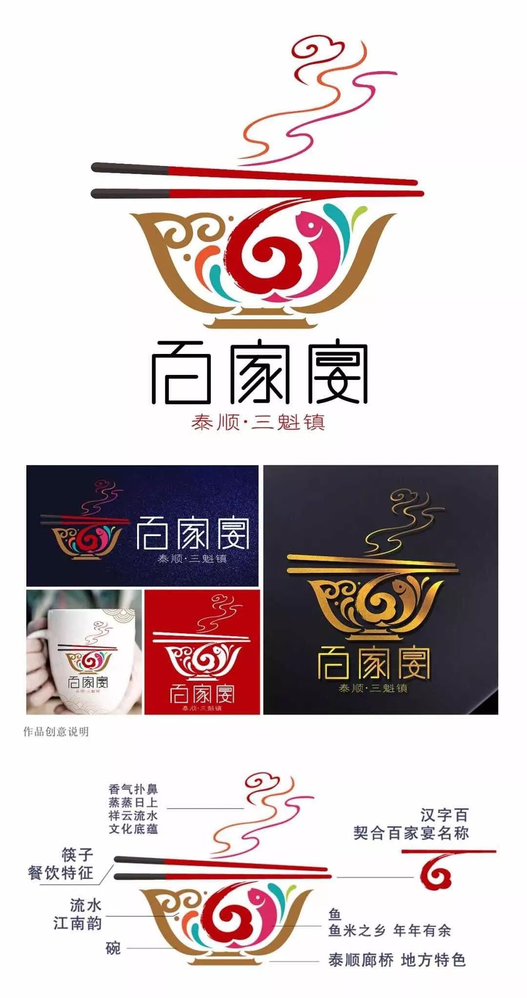 百家宴logo设计征集万元大奖落户谁家