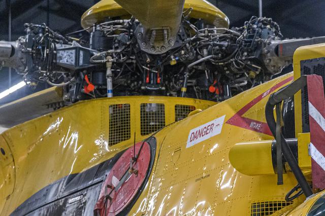 图解英国海王搜救直升机