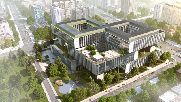 京东集团西南总部大厦概念图(一)