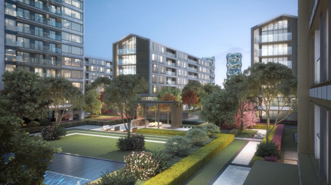 项目引入融创归心社区,以果壳park,书享zone,足迹space,乐活lohas四大