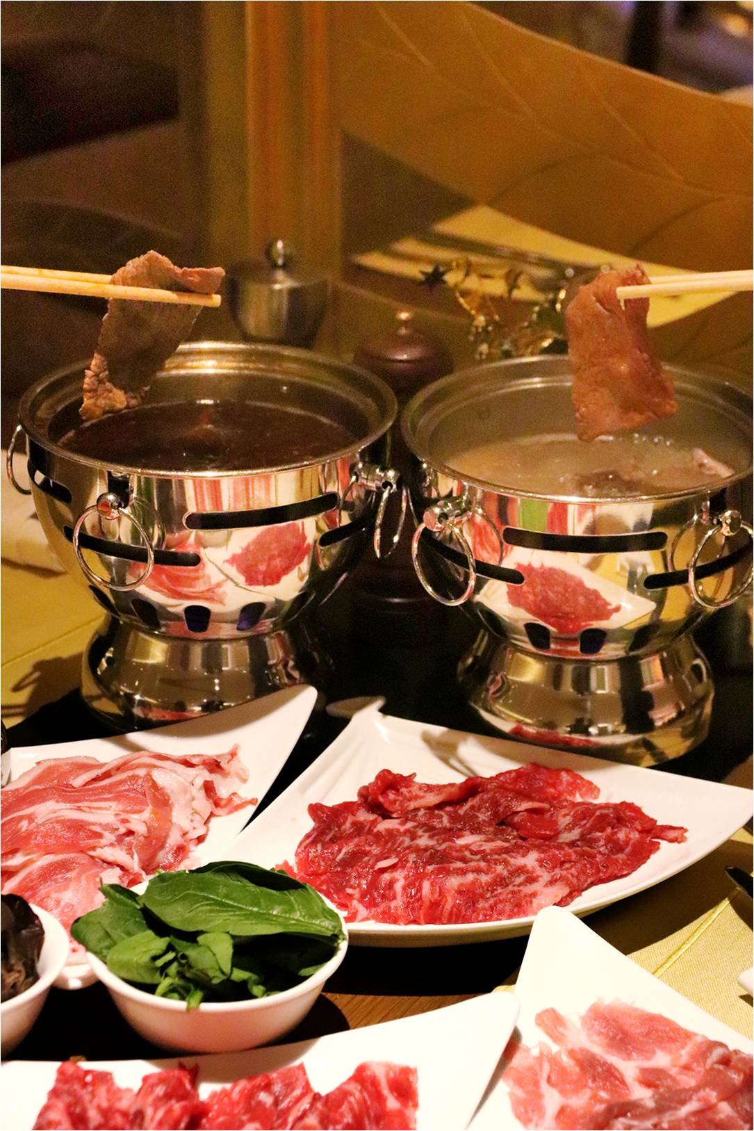 阿根廷安格斯牛肉火锅自助晚餐上海新世界丽笙大酒店