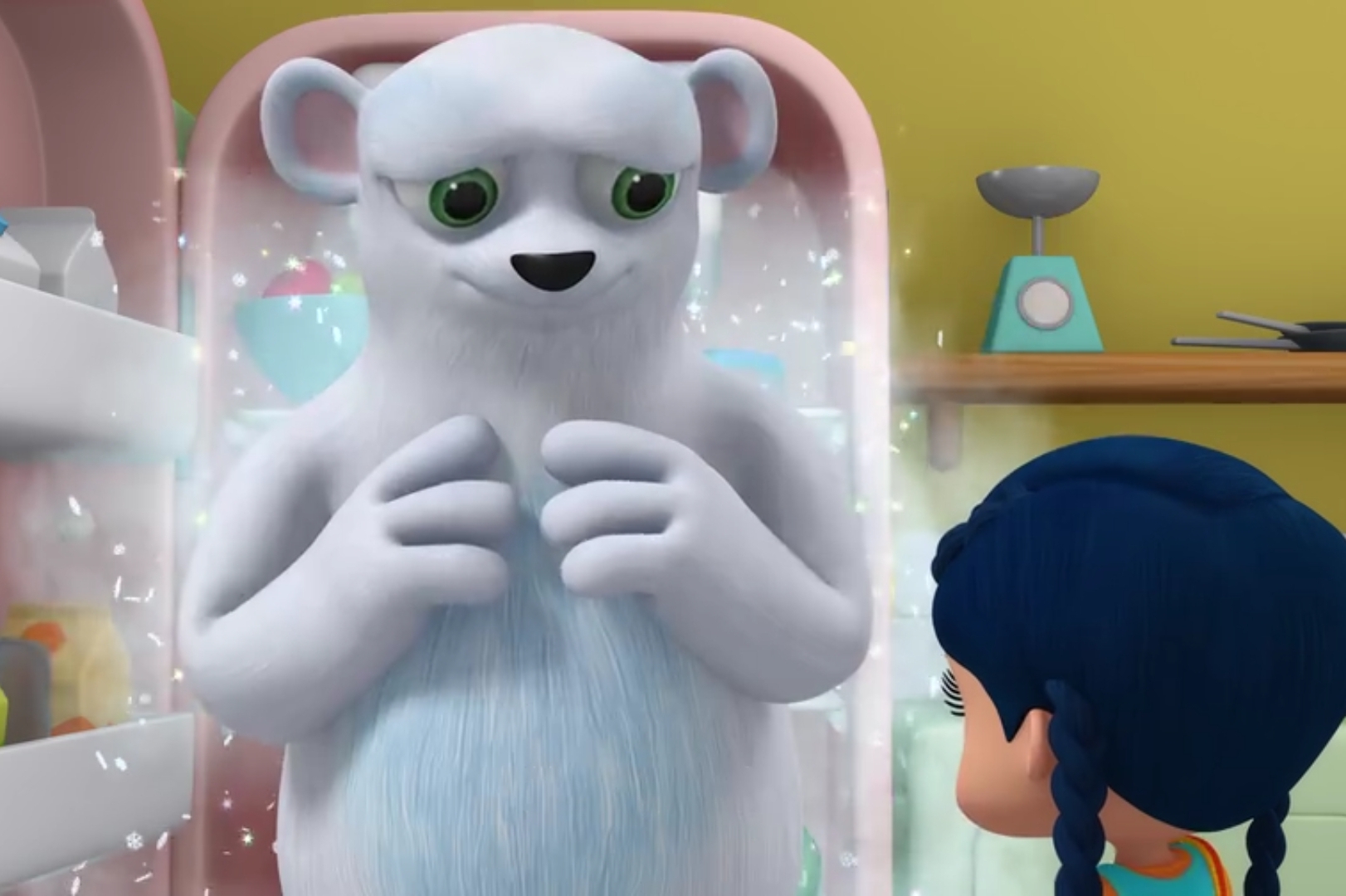 神童小语北极熊需要帮助