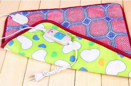 可能是觉得不需要那么大面积的热量就会把电热毯折叠起来使用,但是要