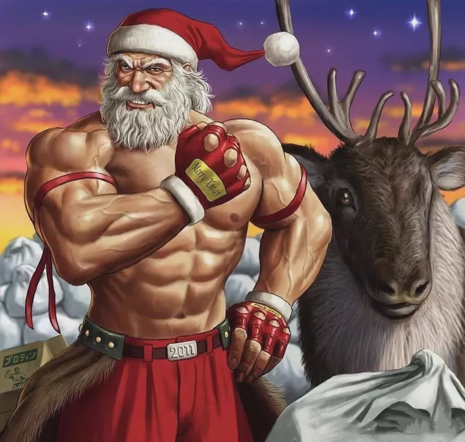 【拓福健身】圣诞快乐 健身快乐_老人