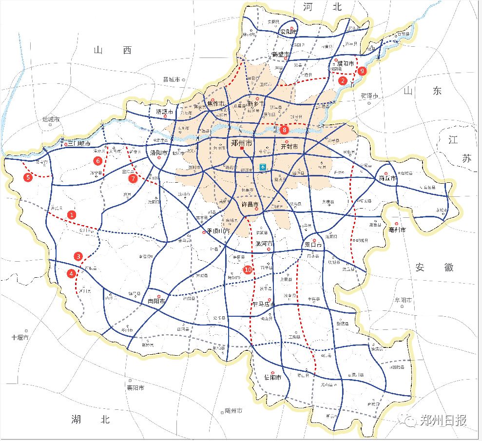 郑州至西峡高速规划图图片