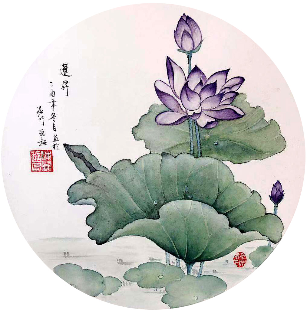 丹青新秀陈丽超工笔画作品欣赏