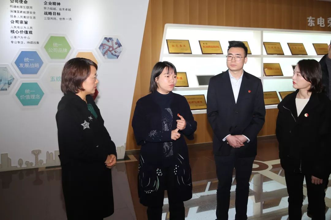 陈帅一行来东调研共青团工作,共青团东阳市委副书记张晶颖陪同调研