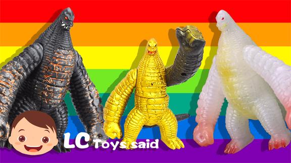 玩具计划宇宙最强怪兽雷德王玩具黄金形态黑暗形态夜光形态