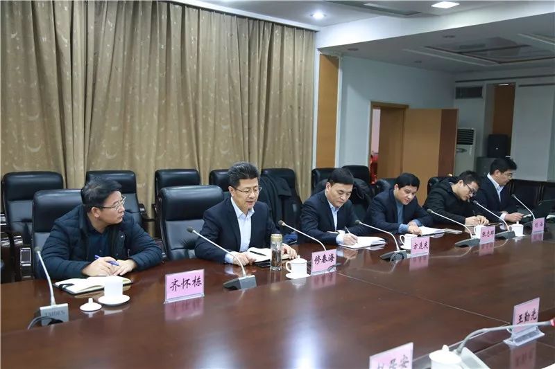 【时政新闻】长清区主要领导接待市文旅集团客人