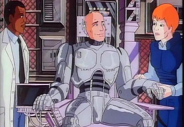 原创机械战警的动画版脑洞超级大这个机器人警察有点酷