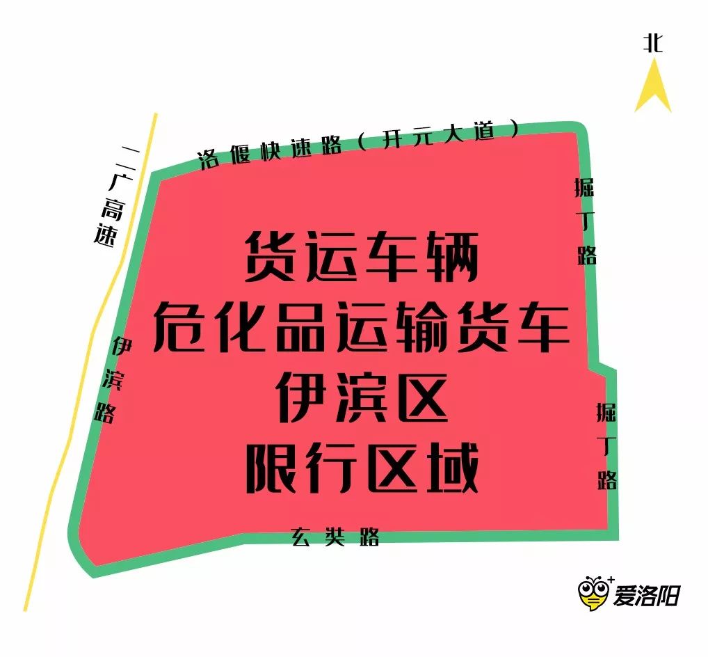 洛陽最新臨時限行有變時間至12月31日附限行圖