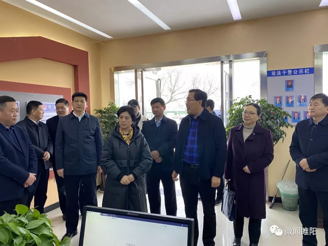 指导司法行政工作,商丘市政府副市长李建仓,商丘市司法局局长王兴亚