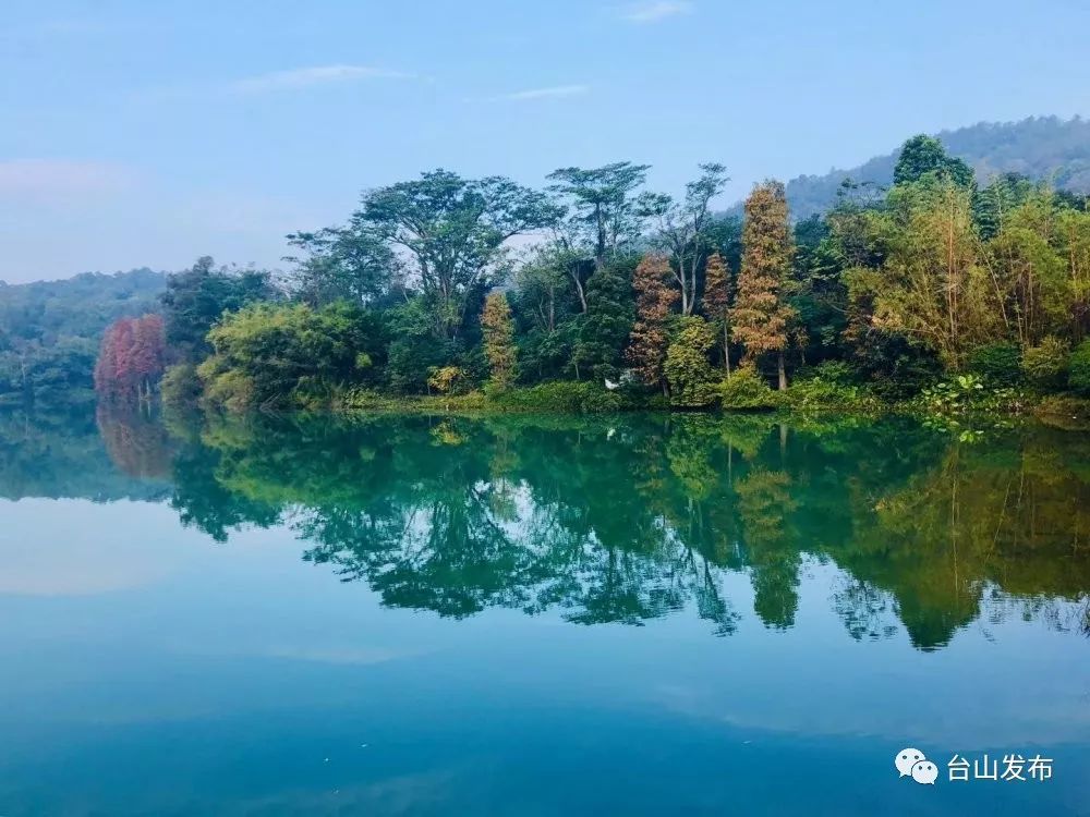 台山石花山水库图片