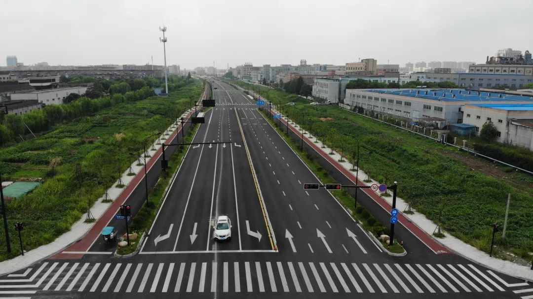 建设,确保文苑路与g525国道接通◆完成海新公路连接丰收路的拓宽工程