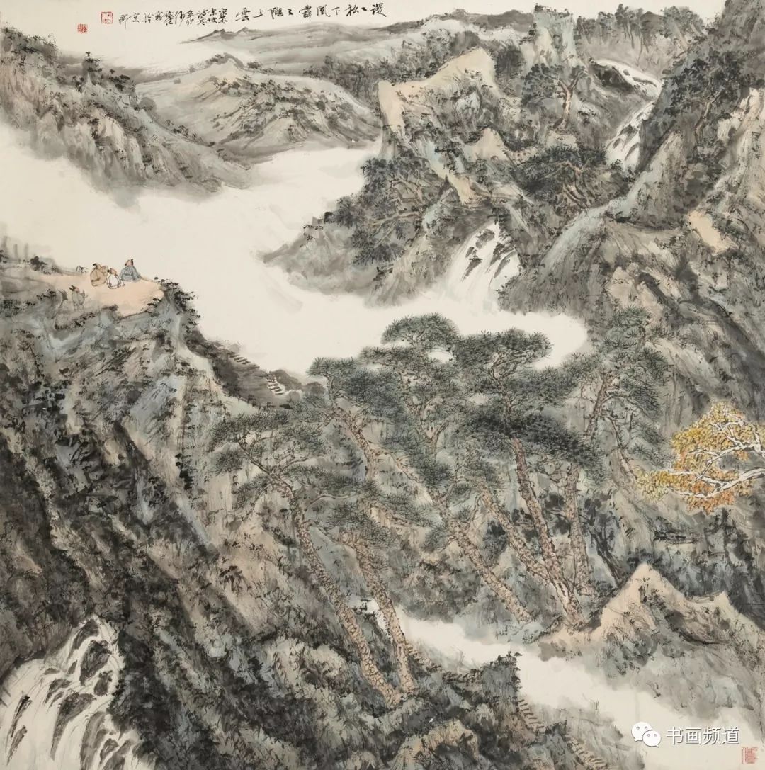 大美之春2020美术界春晚作品展播何纬仁上