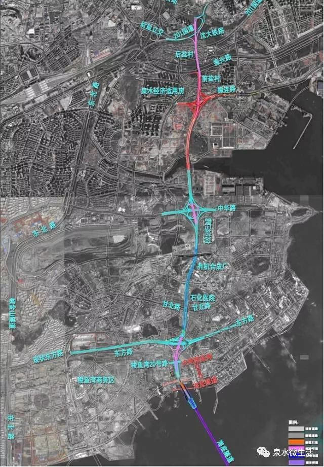 大连市第四条南北快速路开工建设