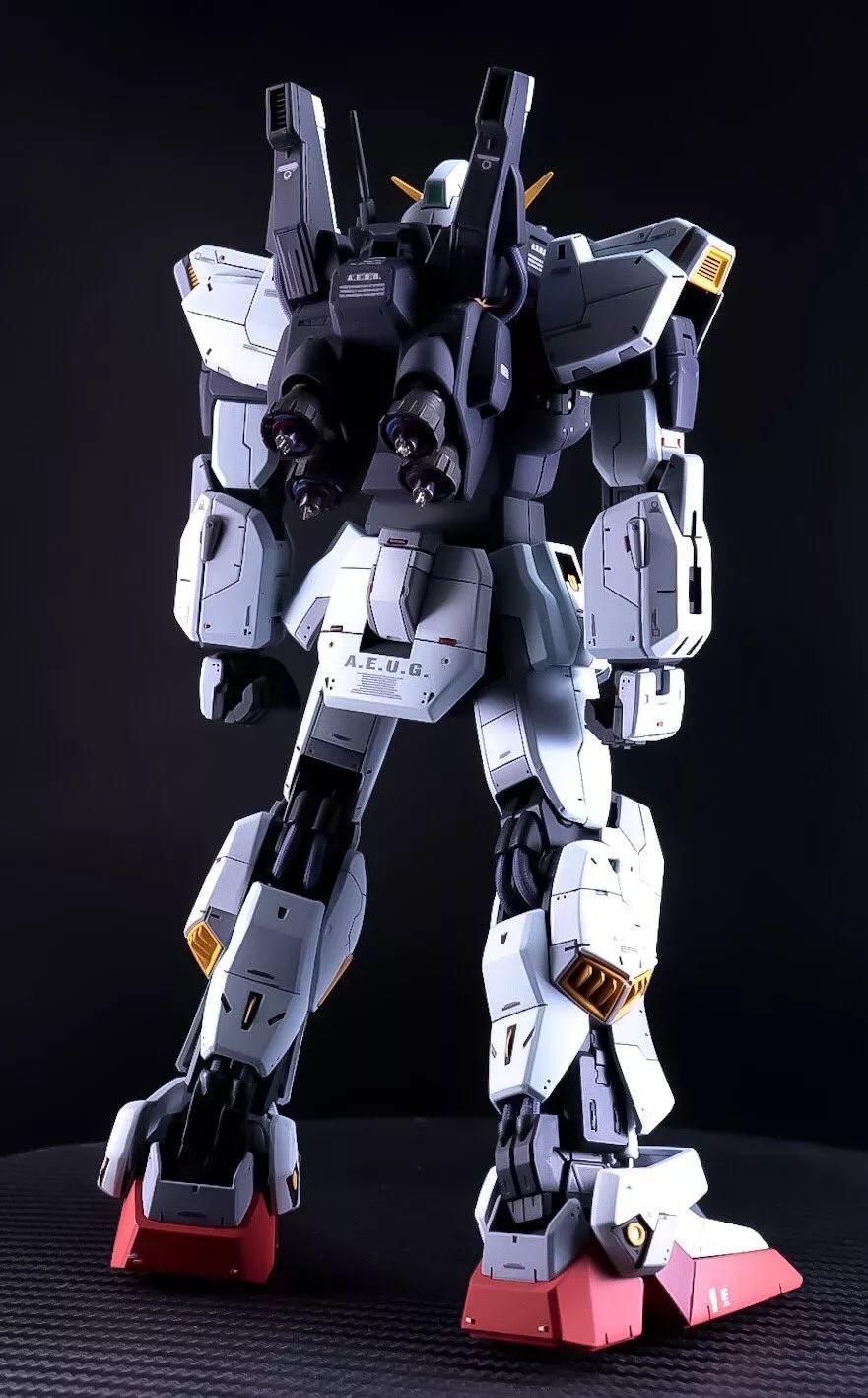 这个mg高达mk2真的不一样涂装太靓细节胜似pg