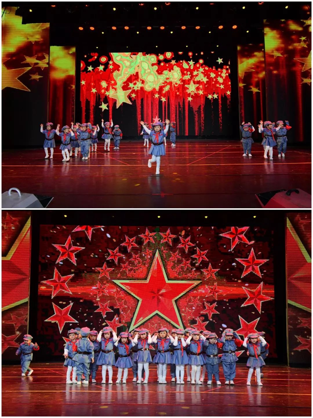 梦想从童年放飞67华夏未来华明幼儿园华明娃闹新春喜庆祖国70年新年