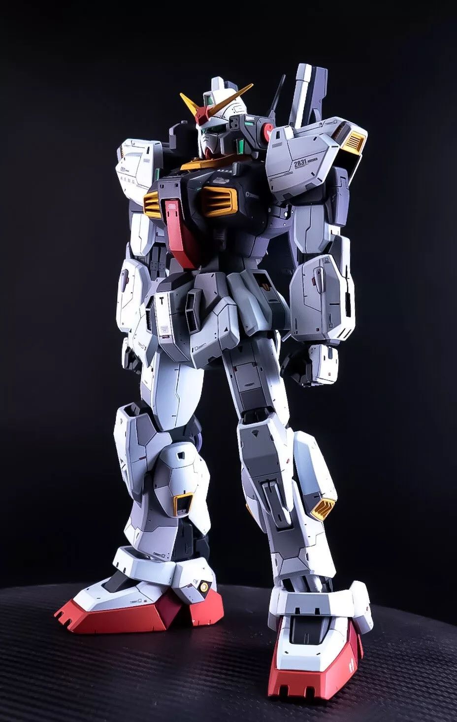 这个mg高达mk2真的不一样涂装太靓细节胜似pg