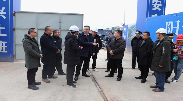 梓潼县副县长高安对大气污染防治工作进行调研