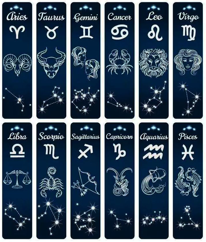 有着与生俱来的热衷 每个人从出生开始 在西方占星学上 黄道12 星座