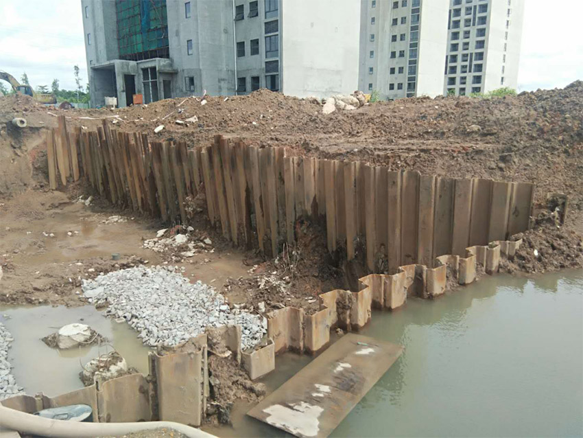 哪里可以租用用于基坑支护的9米spiii型拉森钢板桩