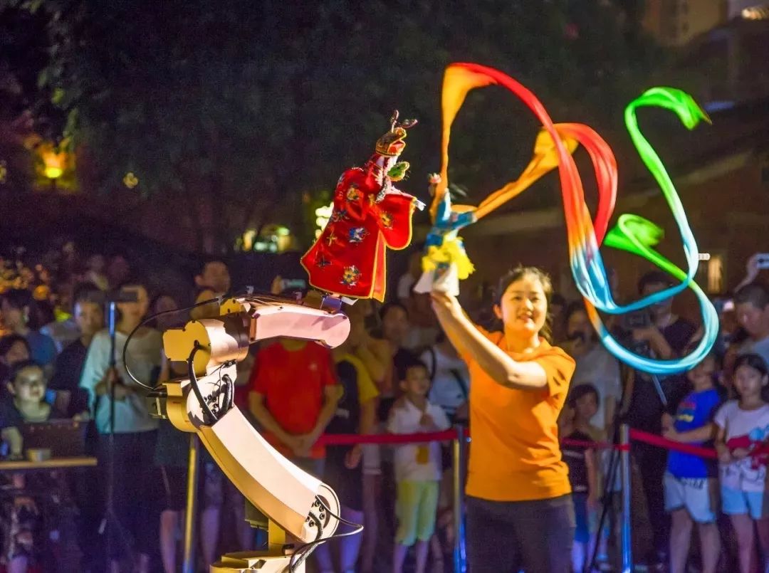 快看~非遗遇上科技,晋江的木偶舞进校园啦!_活动