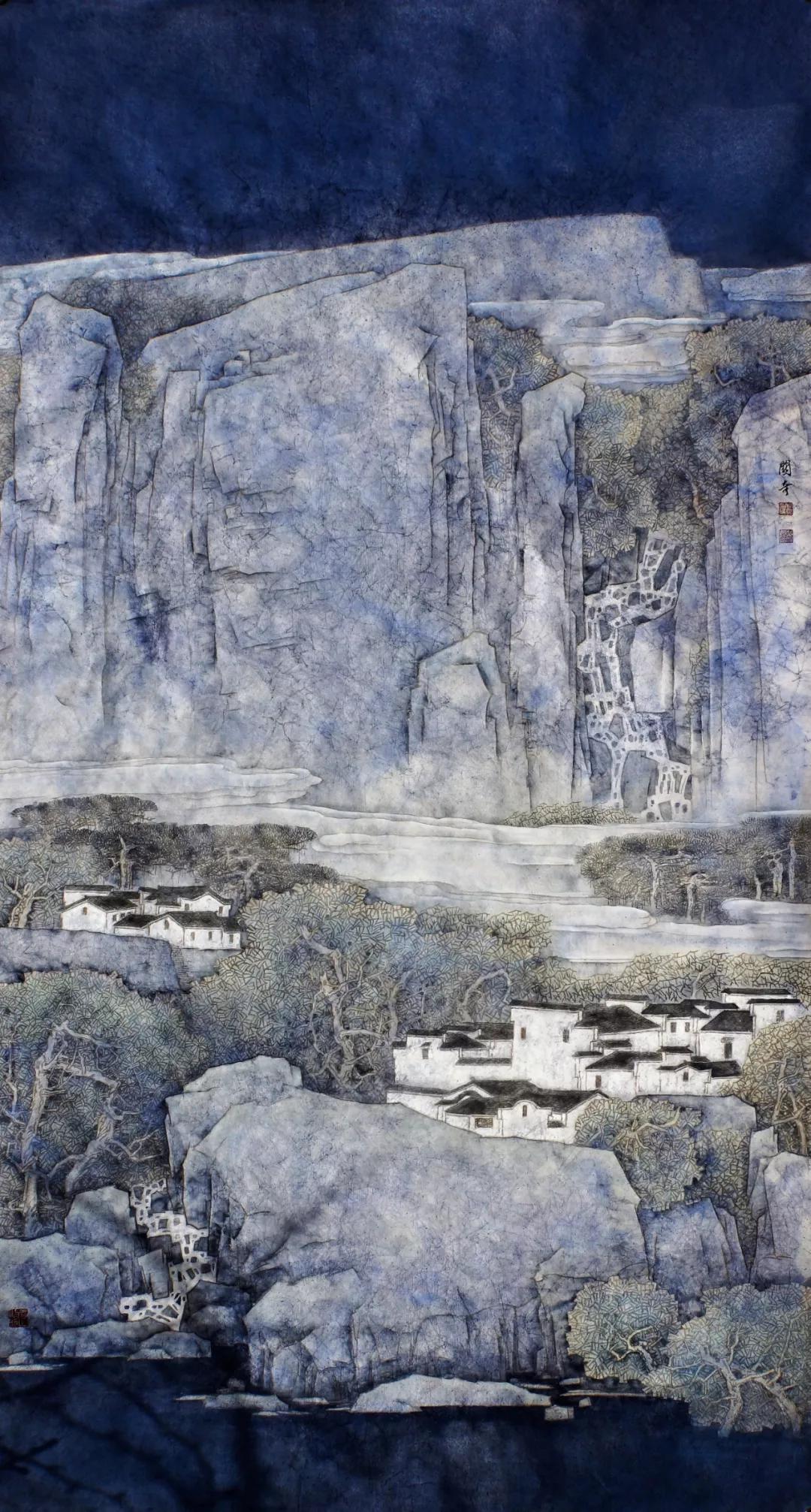 【画廊推荐】画家关奇:溪山诗画 本色演绎