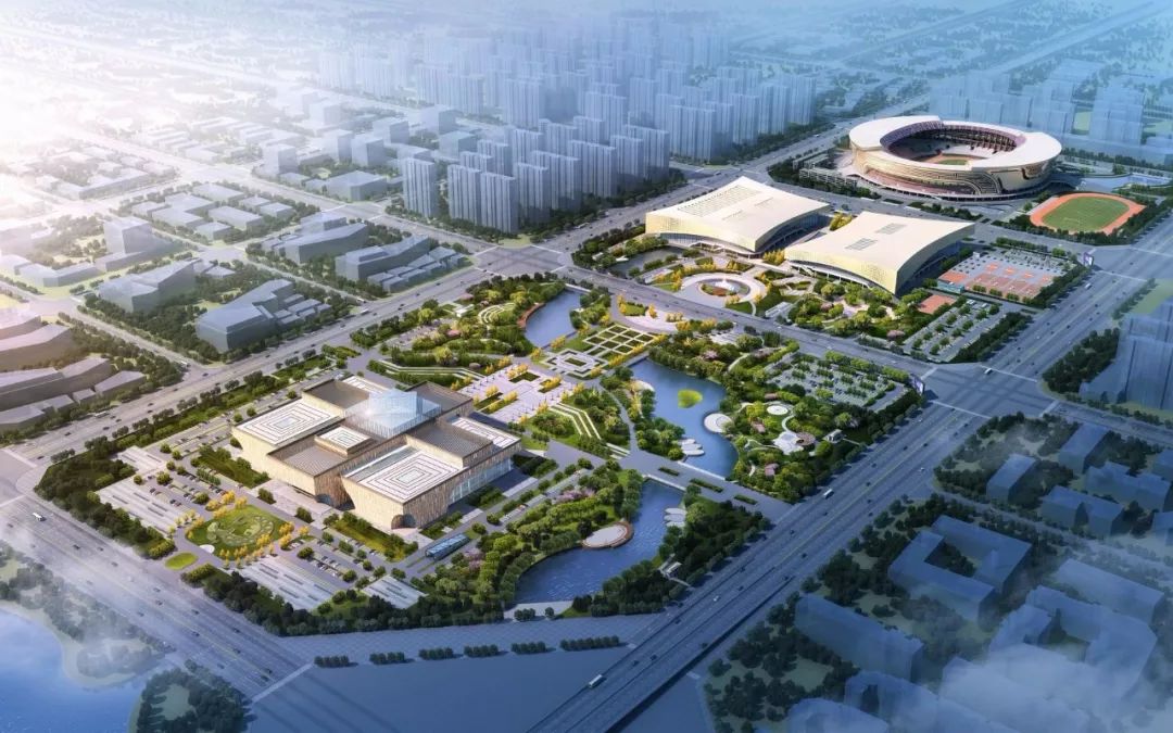 安阳市文体中心预计2022年整体竣工