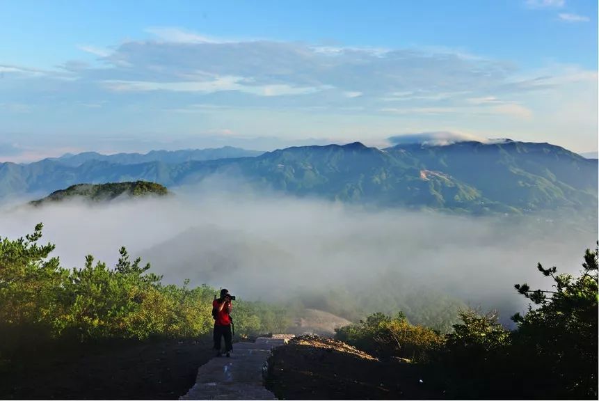 泰顺白云尖上看日出美醉了
