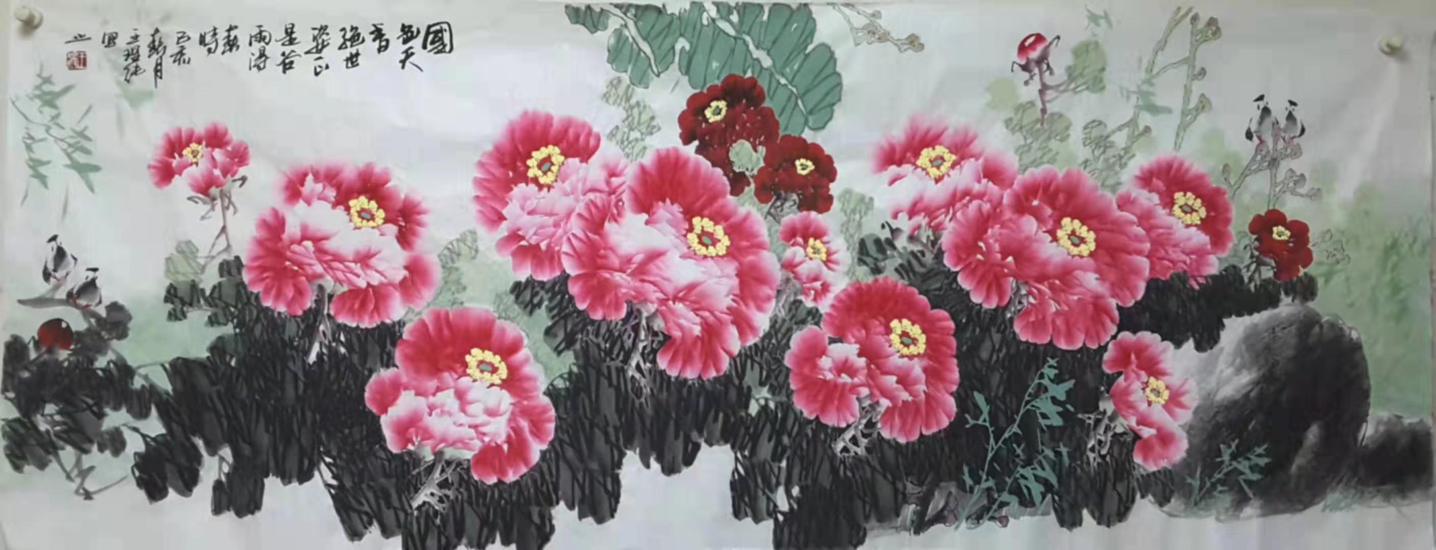国色天香妙笔生花当代国画名家王理纯