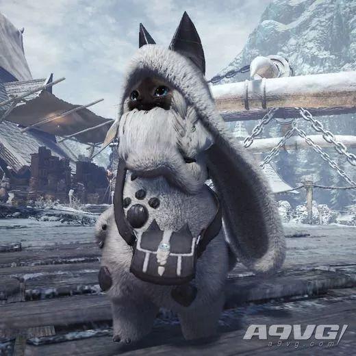 《怪物猎人世界 iceborne》随从猫包包将推出实物周边