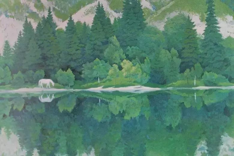 日本画圣东山魁夷我是为人的灵魂而作画