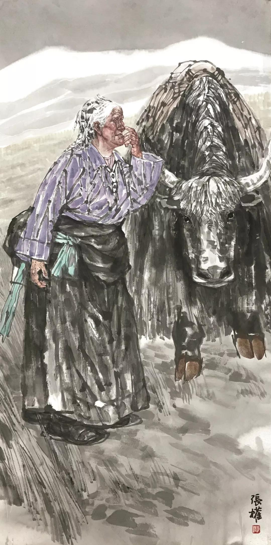 【画廊推荐】画家张权:水墨韵致·情意苍远