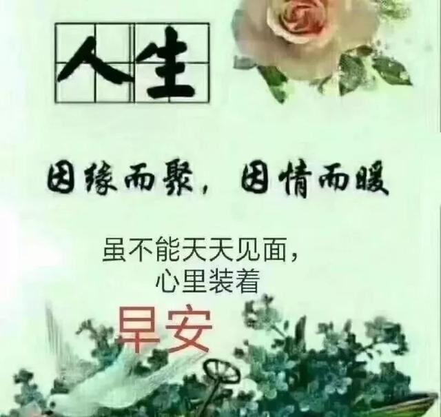 人生一世一切都是虚无 唯有真实的就是满足感 早安 生活