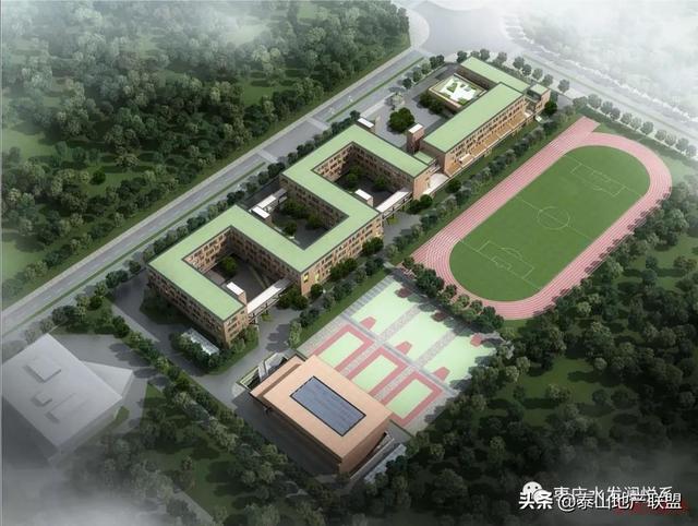 枣庄薛城区双语实验小学香山路校区正式开工(图1)