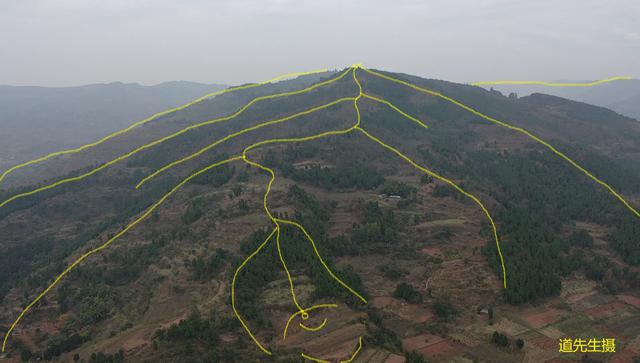 猛虎下山好地方前朝官帽贵气足道先生讲风水案例