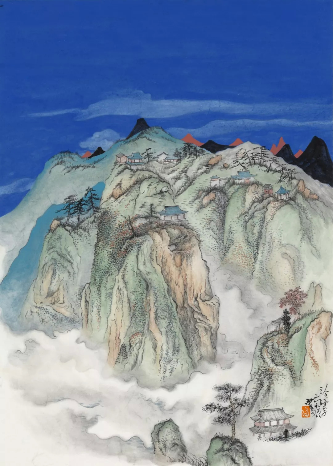 青山如许——李南辰中国画作品巡回展·莱芜站