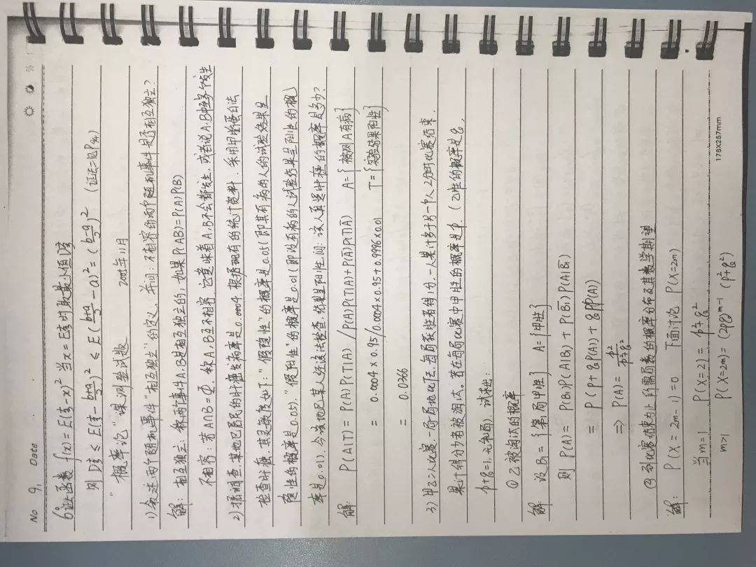 寻找最美笔记数理学院笔记大赛结果公布