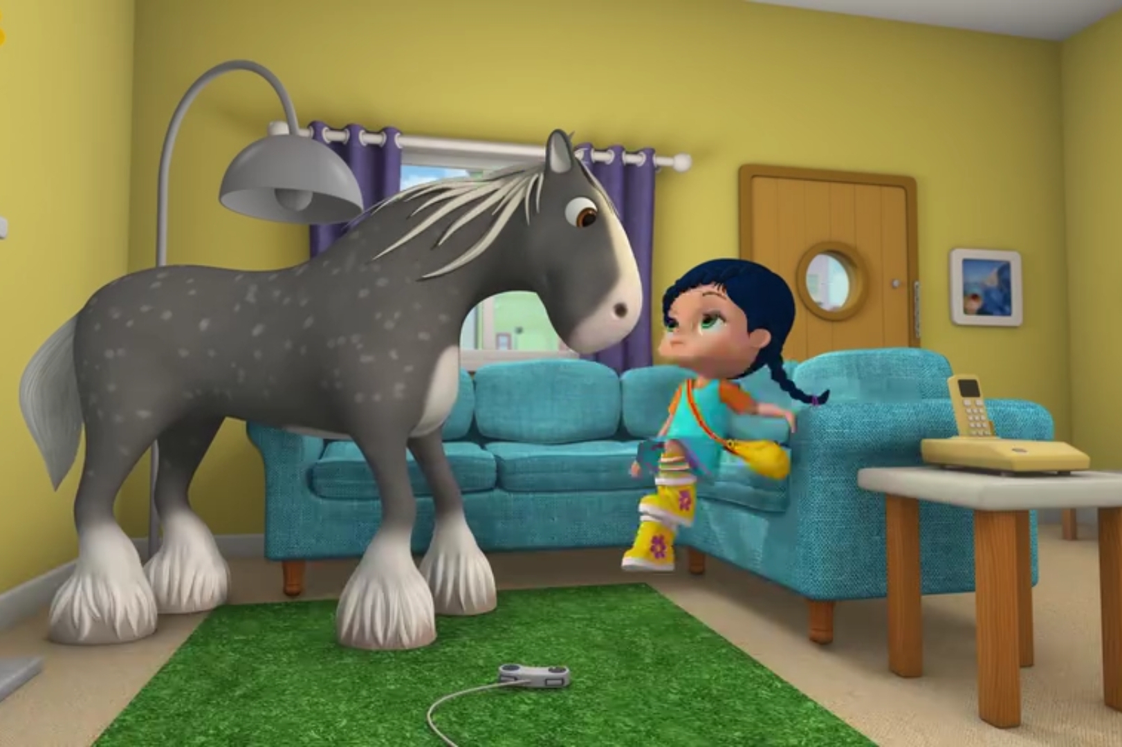 神童小语之强壮的马儿