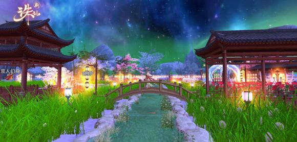 没错,这次全新版本上线,仙府经营玩法也升级了~不仅有新场景晴雪庭