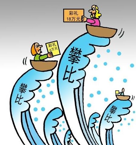 天价彩礼,攀比成风.