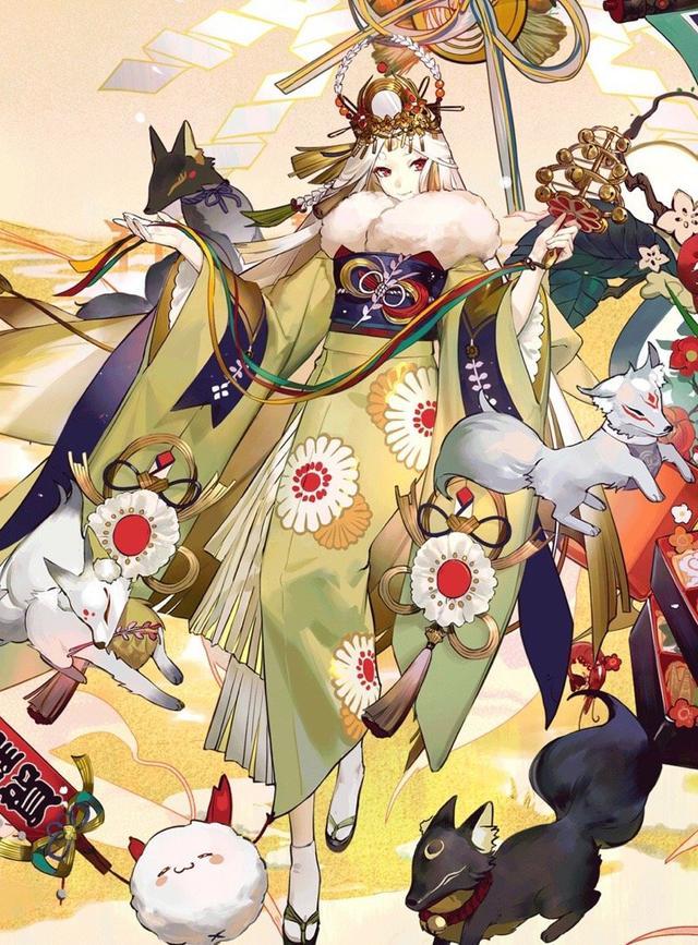 阴阳师官方新春贺岁四大式神周边玩家如果改成皮肤血赚